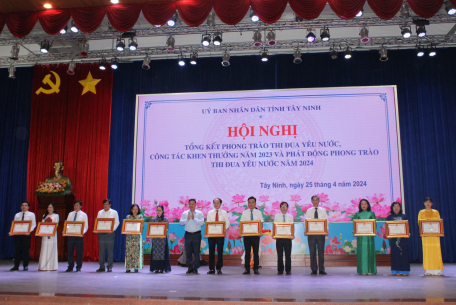 Quỹ Đầu tư phát triển Tây Ninh dự Hội nghị tổng kết công tác thi đua, khen thưởng năm 2023